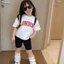 Sét Bé Gái HỌA TIẾT CÚN TRÁI TIM QC72 K.Kid Bộ Mùa Hè Chất Liệu Cotton Size 8-20kg M99