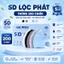 5D Lộc Phát - Thùng 200 Chiếc Khẩu Trang 3 Lớp Kháng Khuẩn Chống Bụi