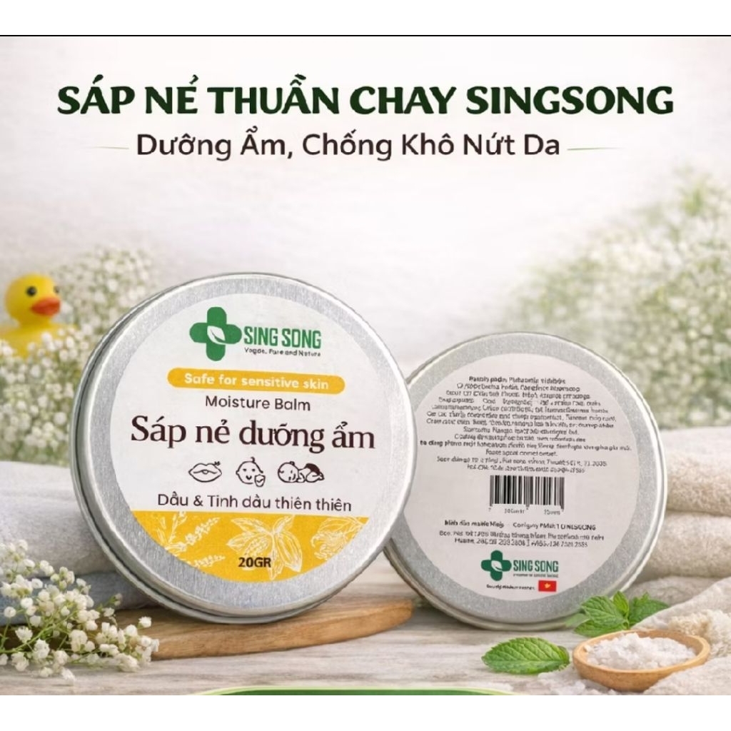 Sáp nẻ dưỡng ẩm Singsong - 20gr