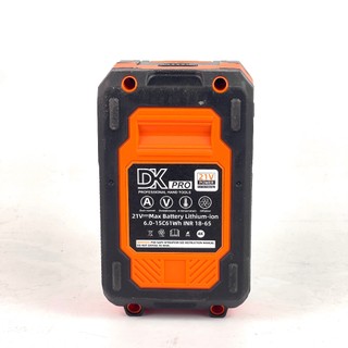 Pin 15 cell Dkpro 4 mosfet 6ah, 5s3p 21v, chân phổ thông m21 4cm, có đèn led , dùng cho máy mài , máy