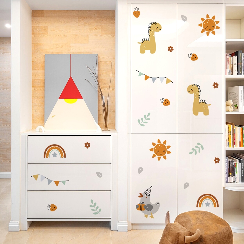 Sticker Decal Dán Tường Mẫu Động Vật 8 Có Keo Sẵn - Trang Trí Cửa Kính - Decor Quán Cafe - Phòng Ngủ