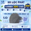 5D Lộc Phát - Thùng 200 Chiếc Khẩu Trang 3 Lớp Kháng Khuẩn Chống Bụi