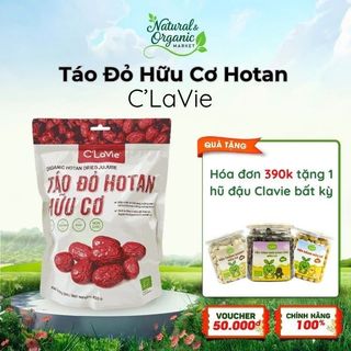Táo Đỏ Hữu Cơ Organic Hotan C’LaVie 450g Quả to đều loại 1, Hỗ Trợ Giấc Ngủ - Natural Market