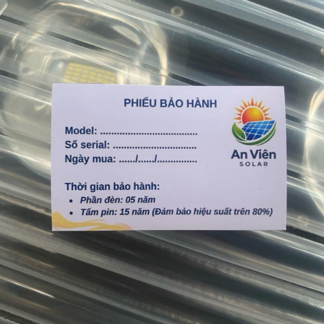 Đèn Đường Năng Lượng Mặt Trời Chiếc Lá 100W Chip COB 3030 Hiệu Suất Sáng Cao Sáng Nguyên Đêm