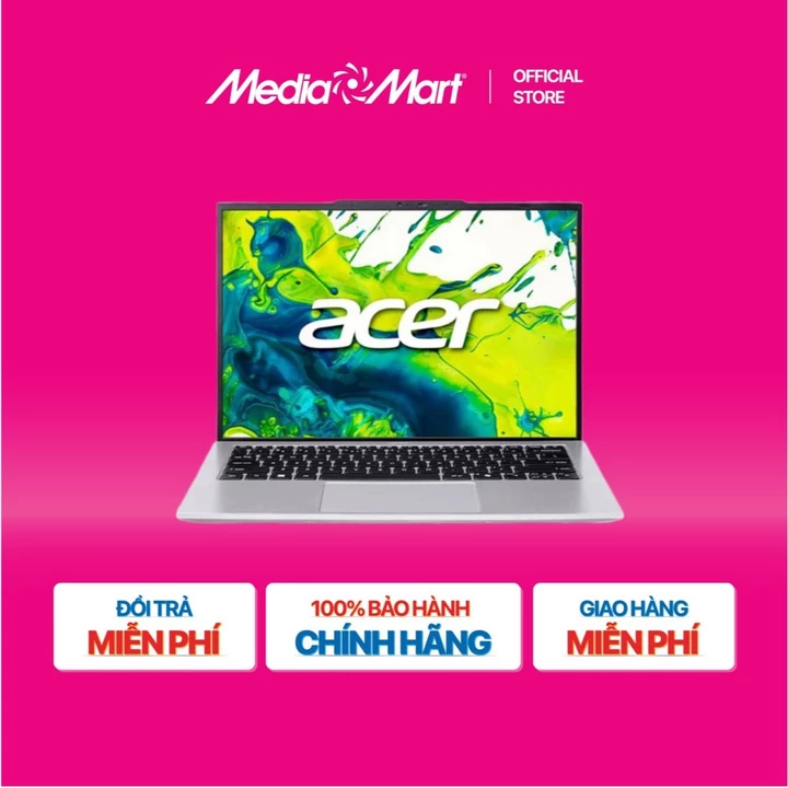 [SieuthiMediaMart] Laptop Acer Aspire Go 15 AG15-72P-54GY Core 5-120U/16GD4/512GSSD_PCIe/15.6FHD/BT5/3C/W11SL/BẠC