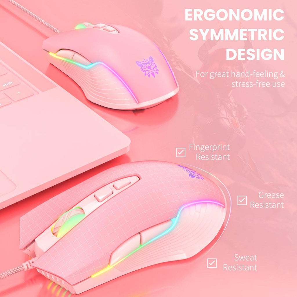 Combo Tai Nghe Bluetooth ONIKUMA T18  và Chuột Gaming Không Dây ONIKUMA CW905 RGB