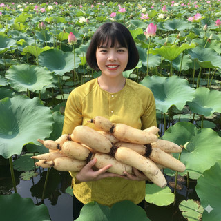 Trà củ sen nguyên chất BeaHea 450g - Trà Sen VietGAP | Hỗ trợ an thần, bổ phổi, Thanh Nhiệt