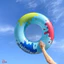 Phao bơi tròn size 60cm nhiều màu dễ gấp gọn