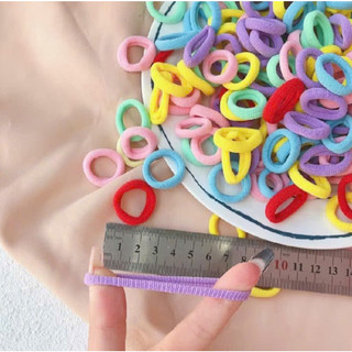 Set 500 Chun Buộc Tóc Cho Bé Nhiều Màu Sắc Dễ Thương Duyên Dáng