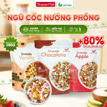 [MỚI +8 VỊ] Ngũ Cốc Granola Befresco Ăn Kiêng X3 Sữa Chua Sấy - Siêu Hạt Dinh Dưỡng Ăn Sáng Healthy