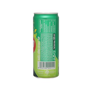 Thùng 24 lon nước ngọt 7 Up vị chanh 320ml