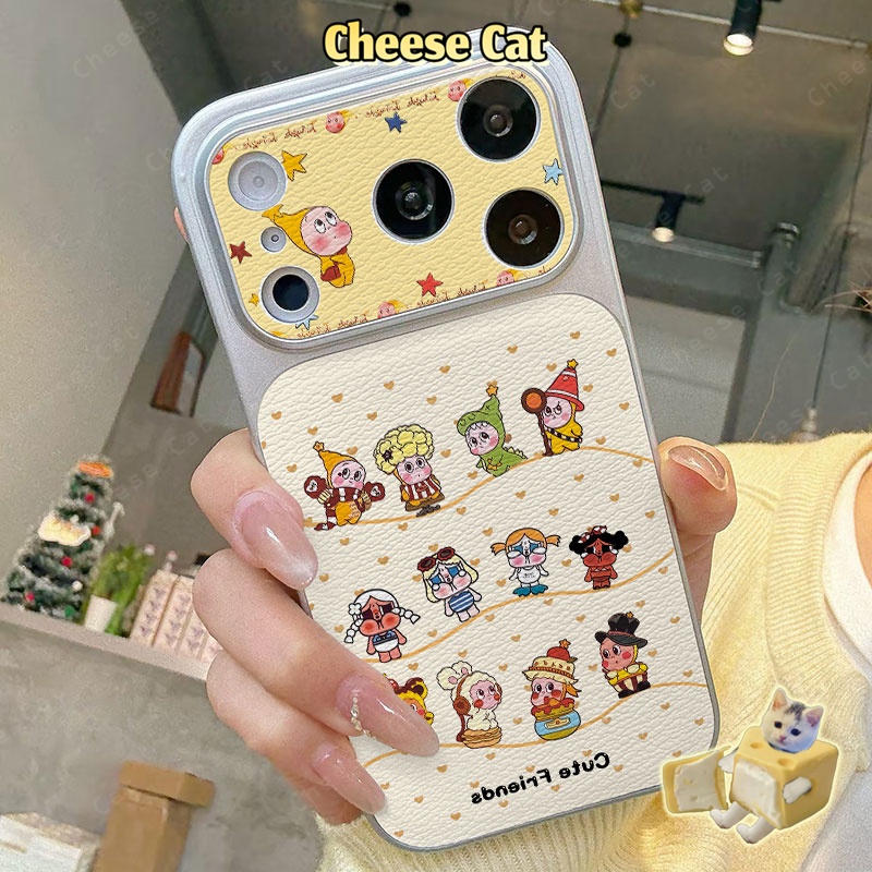 Cửa Sổ Lớn 17 Pro Max Twinkle Ốp Điện Thoại Hoạt Hình Hợp Thời Trang Cho iPhone 13 14 15 16 Plus 11 12 Pro Max Vs XR