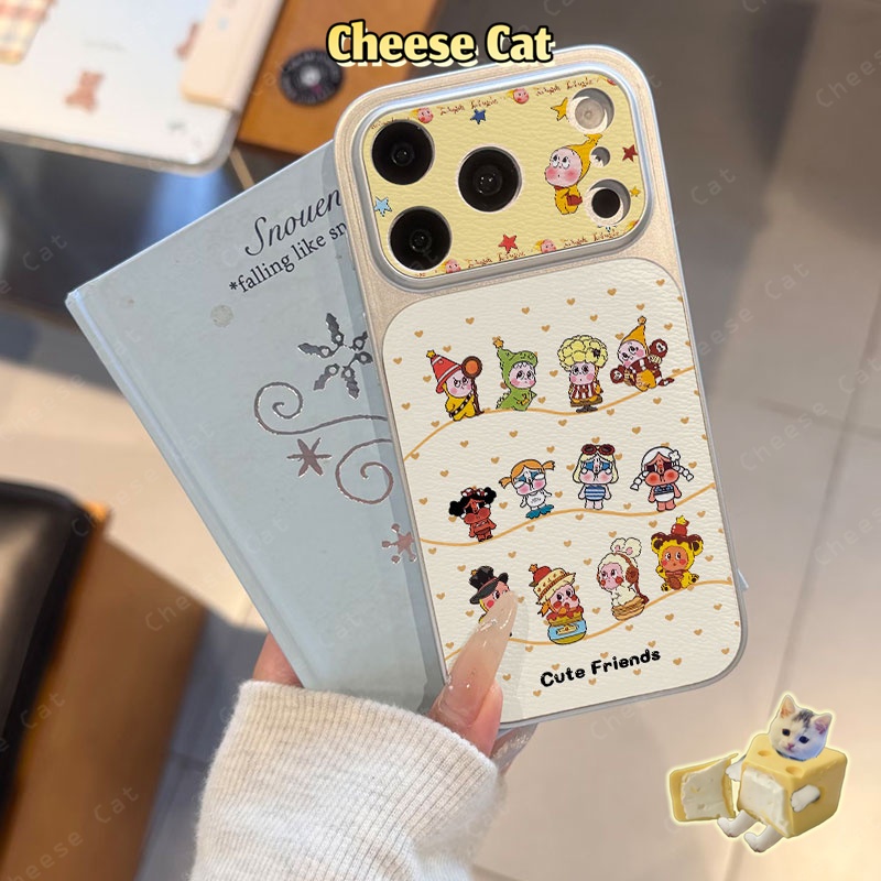 Cửa Sổ Lớn 17 Pro Max Twinkle Ốp Điện Thoại Hoạt Hình Hợp Thời Trang Cho iPhone 13 14 15 16 Plus 11 12 Pro Max Vs XR