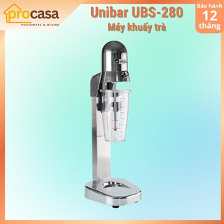 Máy khuấy trà 2 đầu khuấy Unibar UBS-280 - kèm 2 ly đựng trà - 2 tốc độ đánh