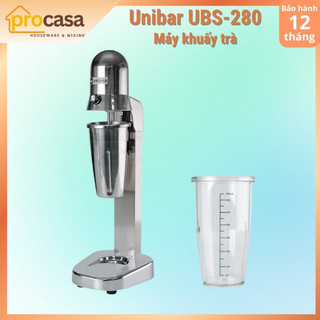 Máy khuấy trà 2 đầu khuấy Unibar UBS-280 - kèm 2 ly đựng trà - 2 tốc độ đánh