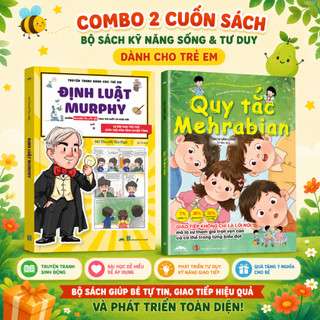 Combo Định Luật Murphy & Quy Tắc Mehrabian - Bestseller Tiên Phong Books
