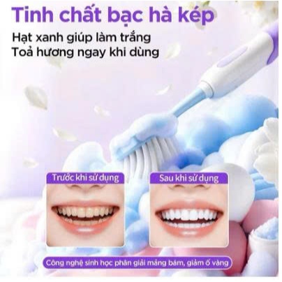 Kem đánh răng Jasmeen thương hiệu Thái Lan, được thiết kế để làm trắng răng và mang lại hơi thở thơm mát.