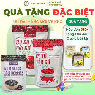 Táo đỏ, kỷ tử hữu cơ C'Lavie túi 450g (Mới)