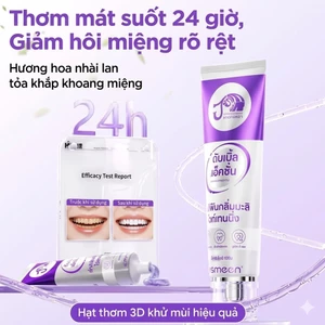 Kem đánh răng Jasmeen thương hiệu Thái Lan, được thiết kế để làm trắng răng và mang lại hơi thở thơm mát.