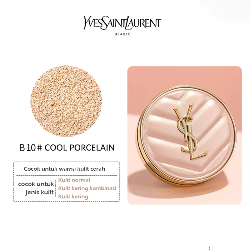 Phấn Nước Cushion Y* .S.* L Full size Touche Éclat Glow Pact phiên bản limited Hồng