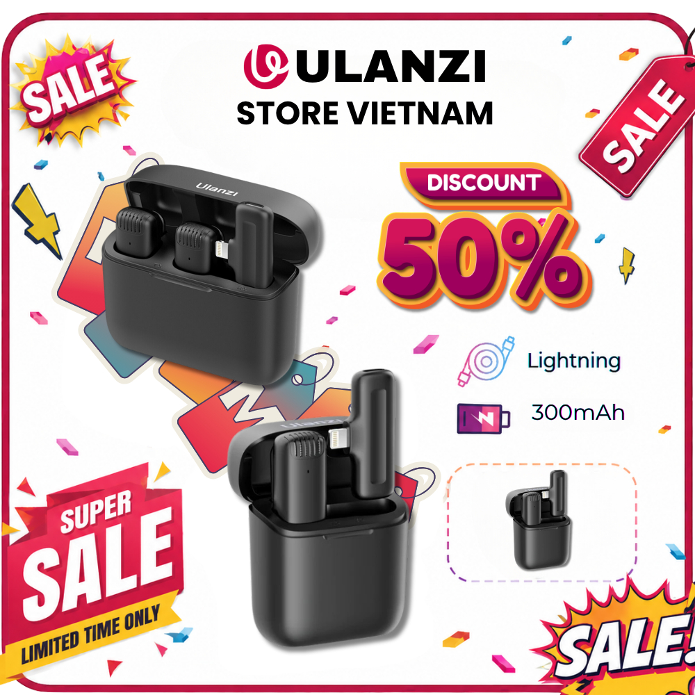 Micro không dây Ulanzi J11 J12