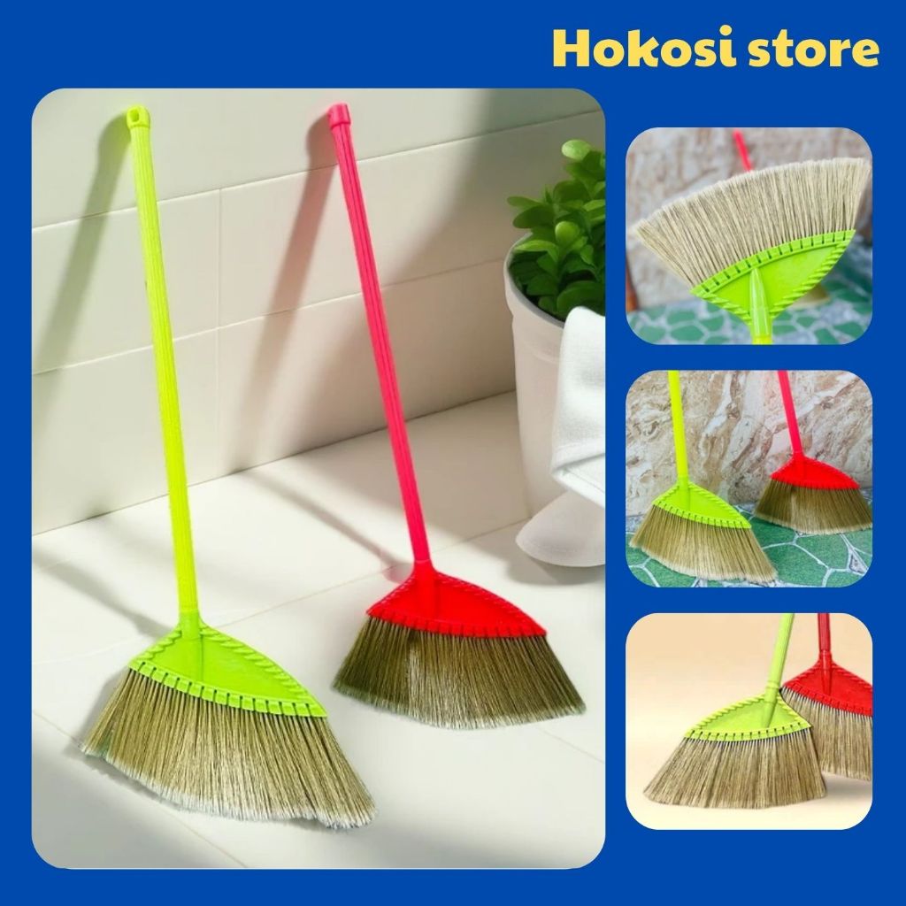 Chổi Cước Quét Nhà Siêu Sạch, Không Rụng Lông, Cán Nhựa Chắc Chắn, Bền Rẻ Đẹp MK110