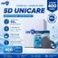 Khẩu Trang 5D UNICARE - Thùng 400 Chiếc 3 Lớp Kháng Khuẩn, Chống Bụi Mịn [MIX MÀU]