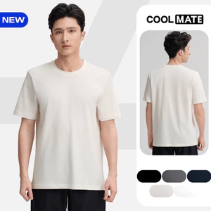 Áo thun Tshirt nam Regular Fit 100% Cotton 180gsm mềm mại, chất mát, thoáng khí, co giãn Coolmate