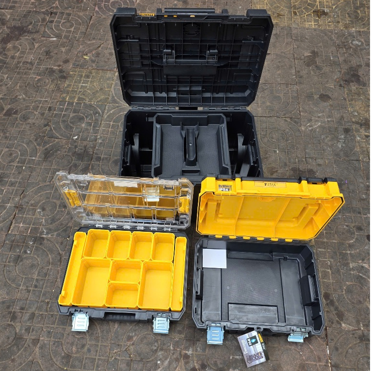 DWST83411-1 Thùng Đựng Đồ Nghề Di Động TSTAK Chuẩn IP54 Chính Hãng Dewalt