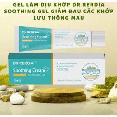GEL LÀM DỊU KHỚP Dr Rerdia Soothing GEL GIẢM ĐAU CÁC KHỚP LƯU THÔNG Máu