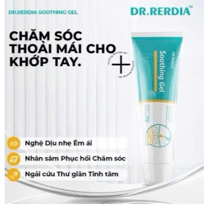 GEL LÀM DỊU KHỚP Dr Rerdia Soothing GEL GIẢM ĐAU CÁC KHỚP LƯU THÔNG Máu
