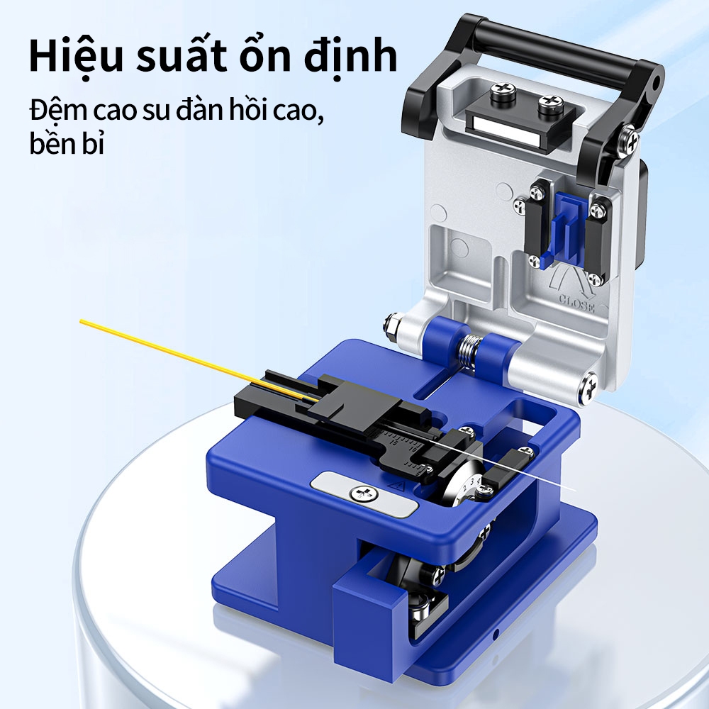 Kìm tuốt 3 khoang + Dao cắt sợi quang FC‑6S – sắc bén, chính xác, bền lâu cho FTTH