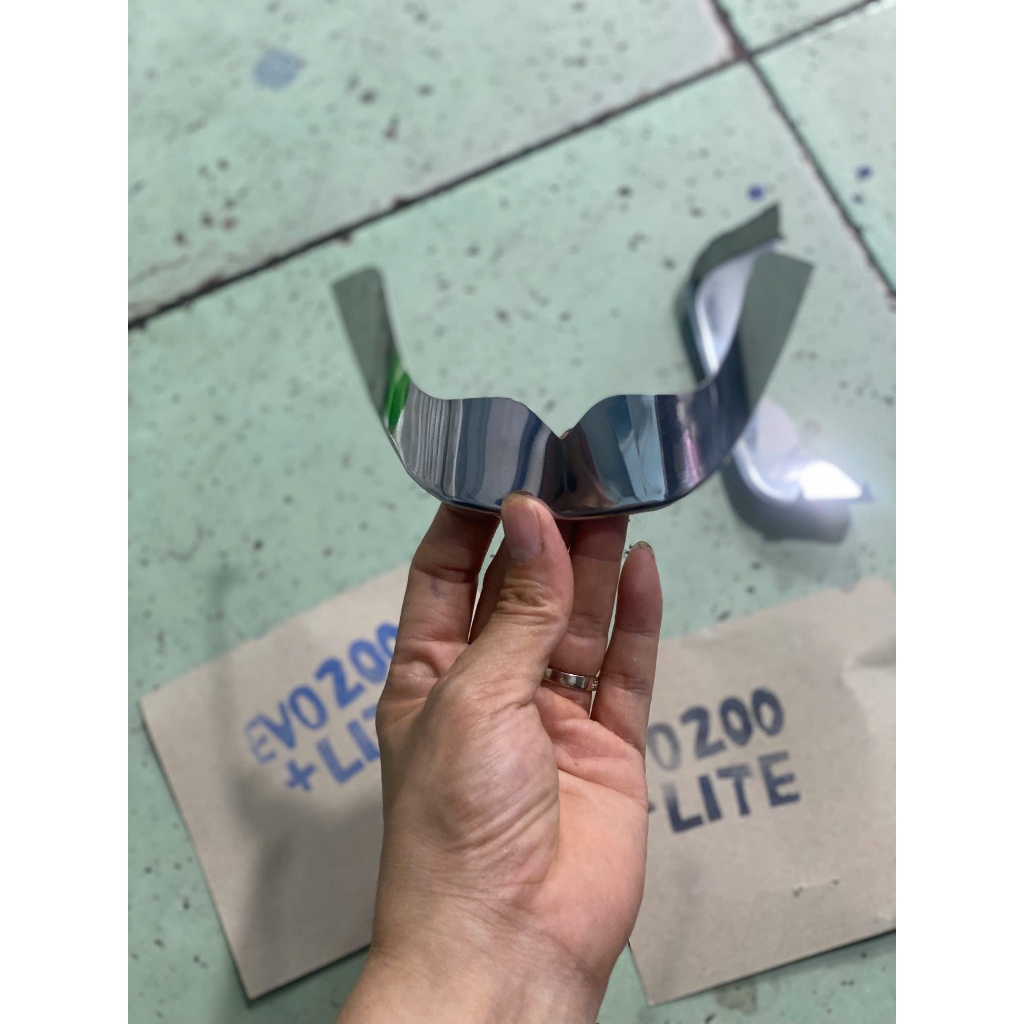 Bộ Ốp Mỏ Dè Inox Trước + Sau Xe Máy Điện VinFast Evo – Ốp Dè Trước Sau Chống Gỉ, Trang Trí Cao Cấp