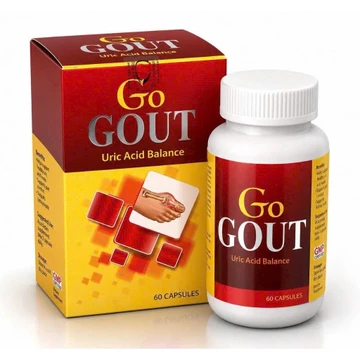 go gout hỗ trợ giảm triệu chứng sưng đau khớp do gout, giảm lượng Acid Uric