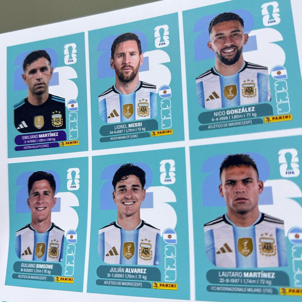 Bộ sưu tập thẻ cầu thủ bóng đá World Cup 2026