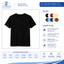 Áo Thun Cổ Tròn Cotton Cao Cấp Basic | Áo Thun Nam Nữ Form Đẹp Mặc Hằng Ngày JJ Fashion