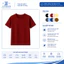 Áo Thun Cổ Tròn Cotton Cao Cấp Basic | Áo Thun Nam Nữ Form Đẹp Mặc Hằng Ngày JJ Fashion