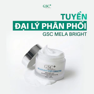 Kem dưỡng gsc Mela Bright Spot Corrector: Mờ nám, Sáng da đa tầng