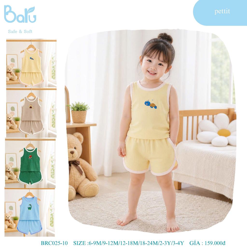 Bộ sát nách quần đùi BRC025-10