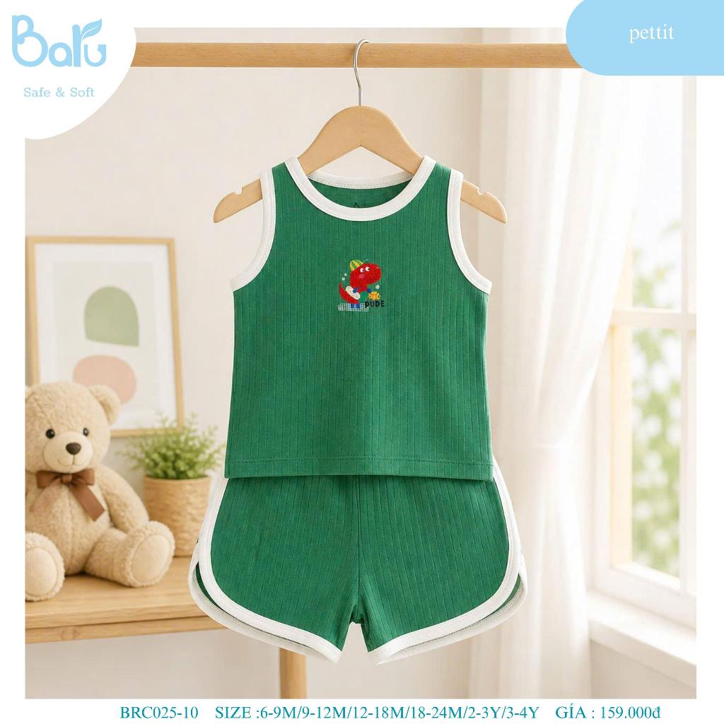 Bộ sát nách quần đùi BRC025-10