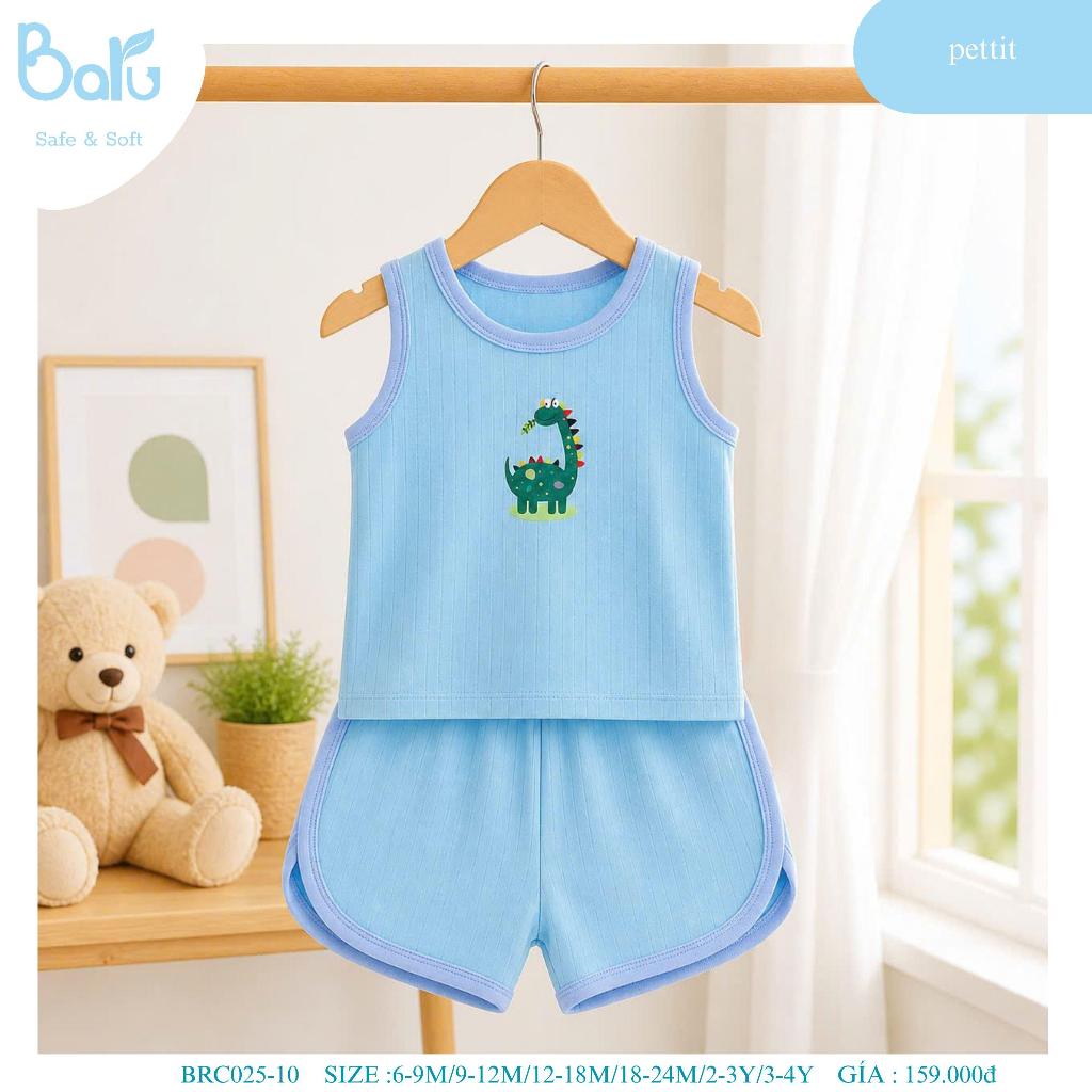 Bộ sát nách quần đùi BRC025-10