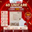 6D UNICARE Airfit Màu Kem Sữa- Thùng 100 chiếc khẩu trang 6D Mask Kem Sữa cao cấp
