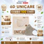 6D UNICARE Màu Ghi - Thùng 100 chiếc khẩu trang 6D Mask Ghi cao cấp