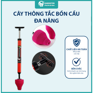 Dụng cụ thông tắc bồn cầu tiện lợi dùng trong gia đình thiết kế cầm tay dễ sử dụng hiệu quả cao