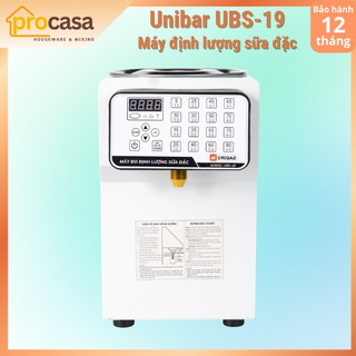 Máy đo - định lượng sữa đặc Unibar UBS-19 - dung tích 8 lít - 16 mức định lượng từ 5 - 80ml