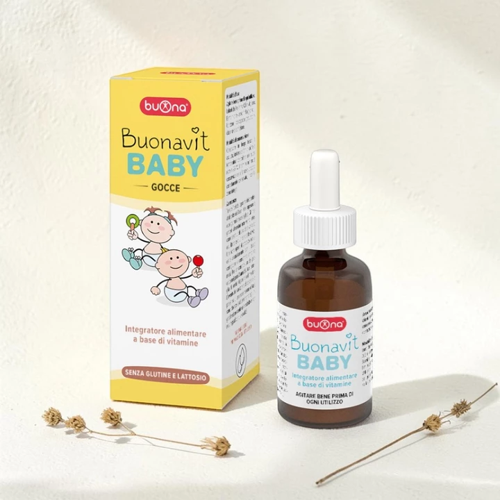 Vitamin Buonavit Baby Ý 20ml Bổ Sung Vitamin Tổng Hợp Cho Bé