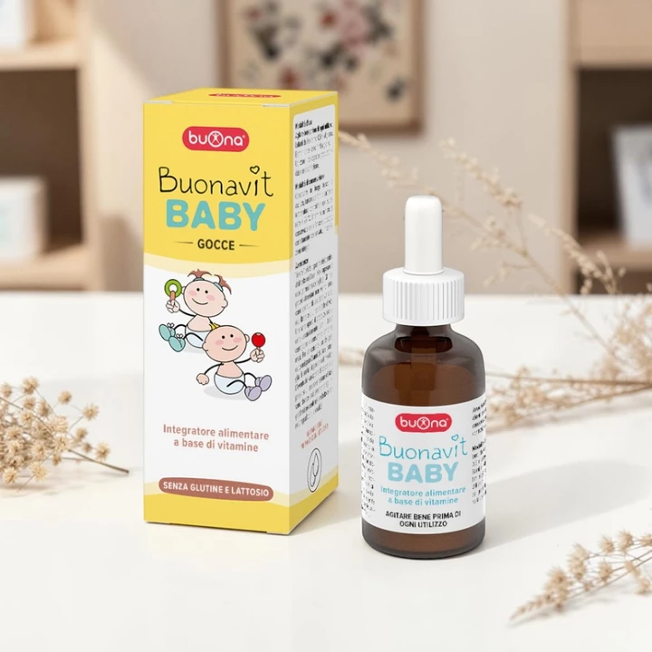 Vitamin Buonavit Baby Ý 20ml Bổ Sung Vitamin Tổng Hợp Cho Bé