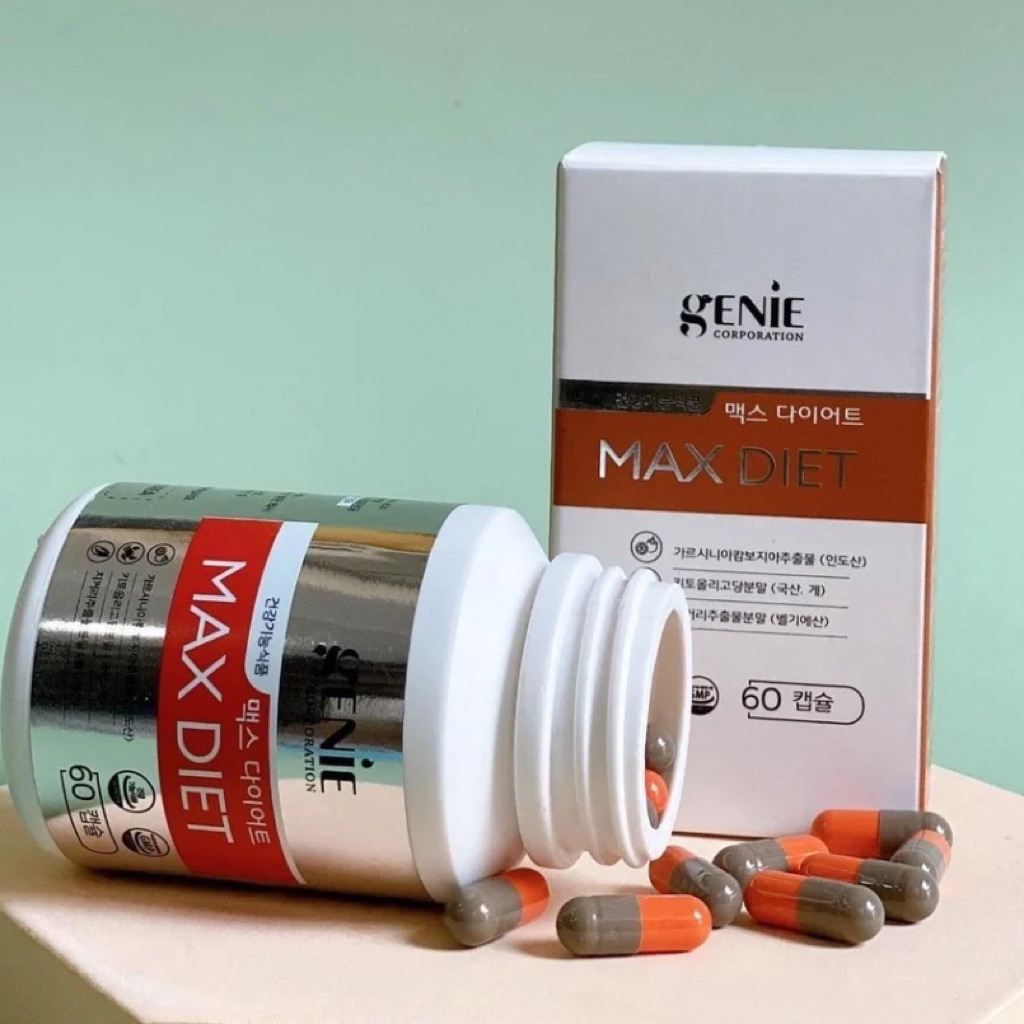 Giảm Cân Hàn Quốc Max Diet Genie ( Lẻ 30 viên)
