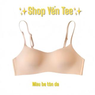 Áo lót nữ su đúc không gọng cup ngang đệm mỏng ôm ngực nâng đỡ chống chảy xệ Yến Tee #128