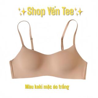 Áo lót nữ su đúc không gọng cup ngang đệm mỏng ôm ngực nâng đỡ chống chảy xệ Yến Tee #128